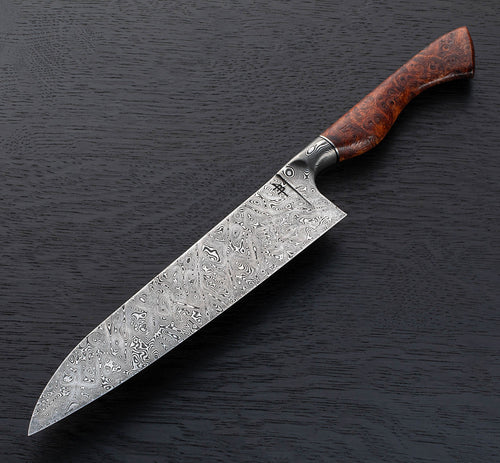 Stainless Damascus Chef 224mm