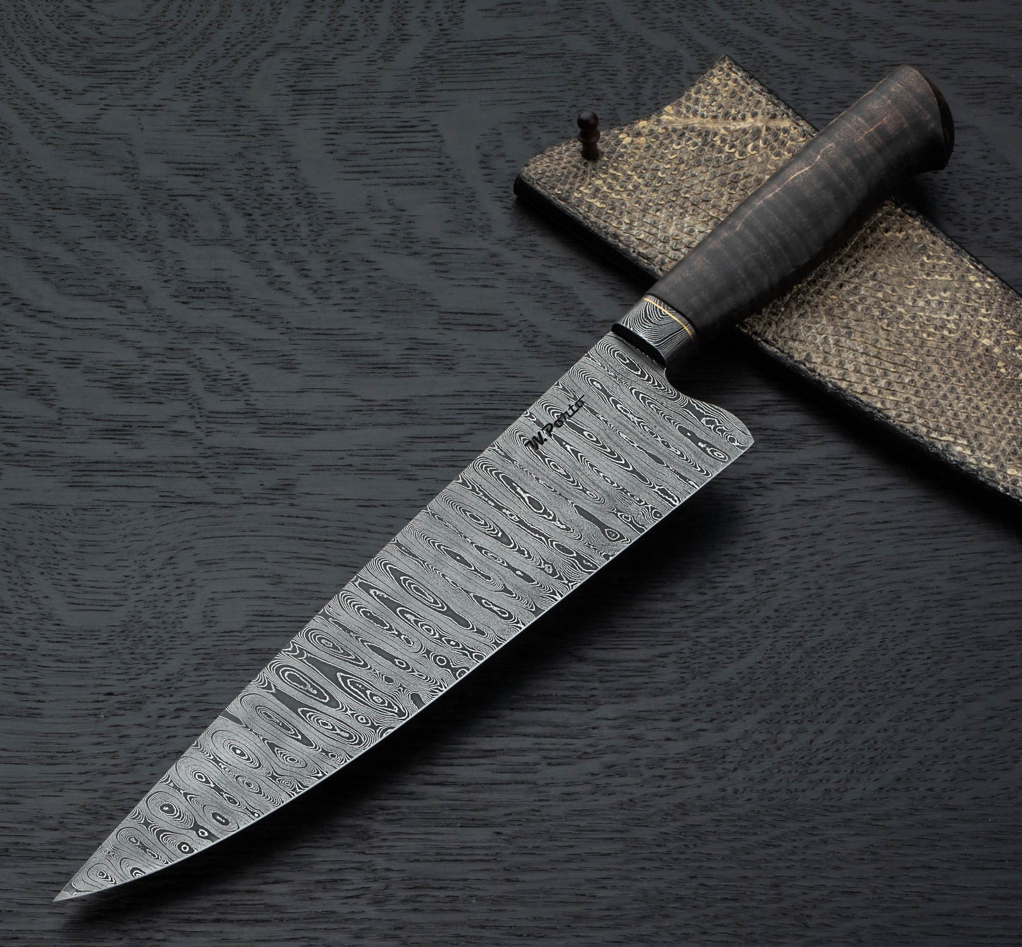 Gold Line Damascus Chef 245mm