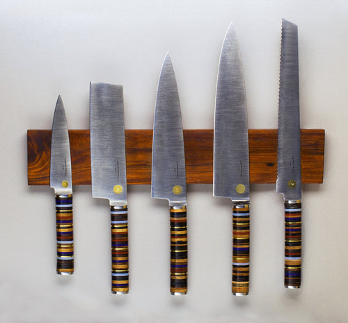 Florentine Kitchen Knives - Blade Guard - Tan Leather - Bread Knife/Sl –  Strata