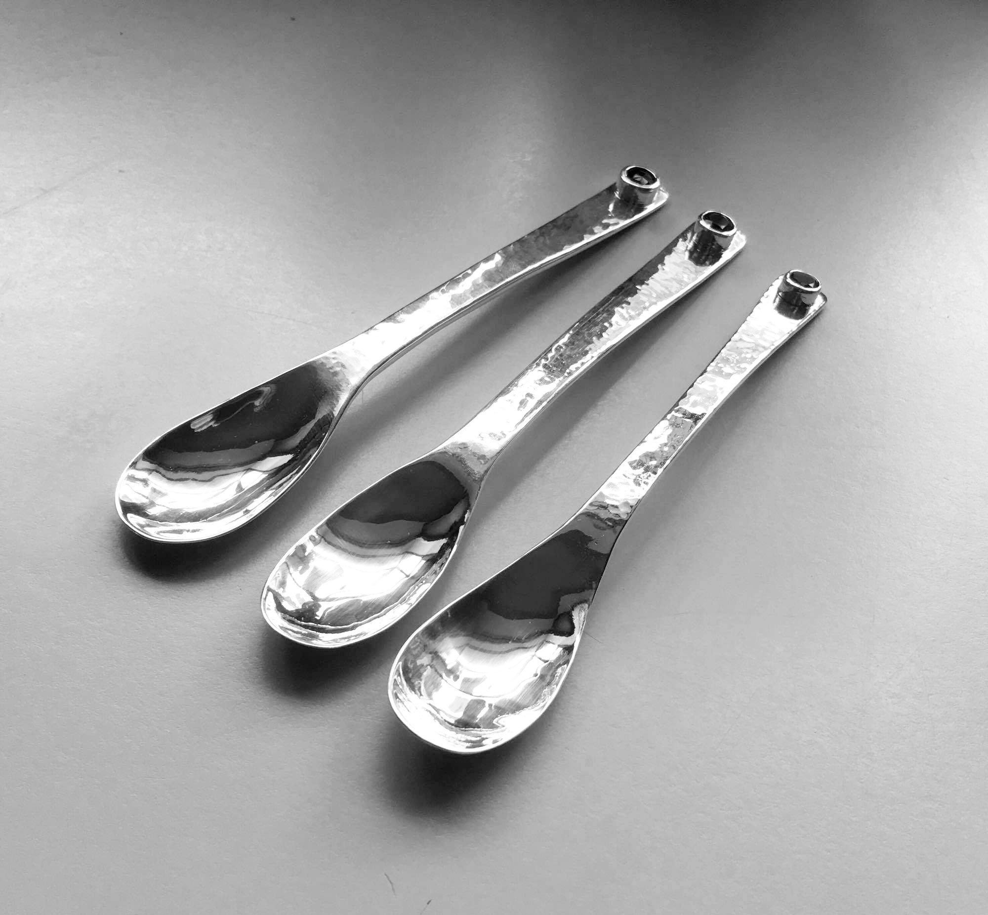 Pure Silver Baby Spoons