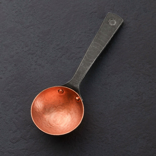 Copper & Steel Coffee Scoop