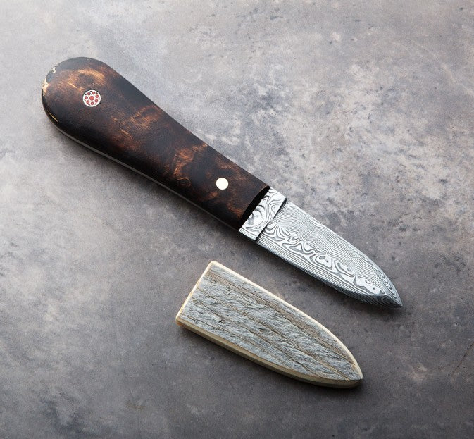 Birch & Damasteel Oyster Knife