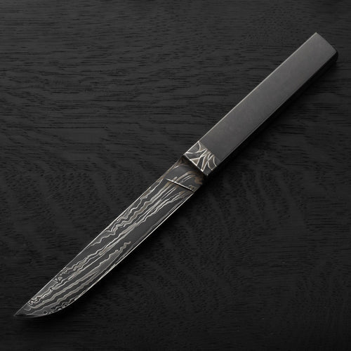 Black Damascus Boning Knife 155mm