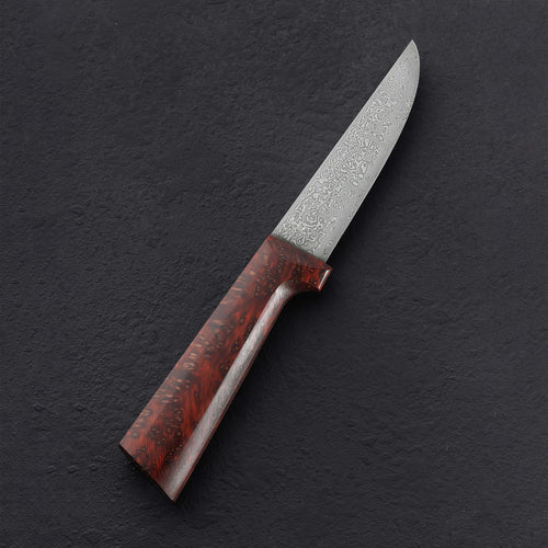Damascus Redwood Burl Butcher 114mm