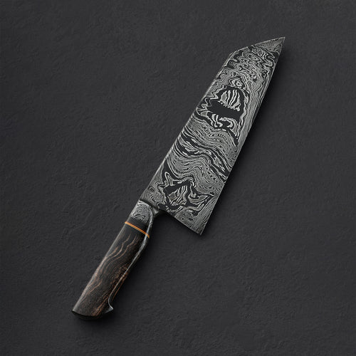 Aether Damascus Chef 210mm