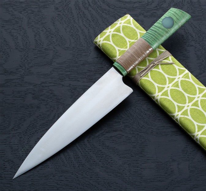 Green Stainless French Chef 220mm