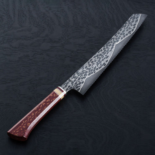 Leopard Damascus Bread Knife 235mm