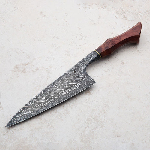 Mallee Integral Damascus Chef 155mm