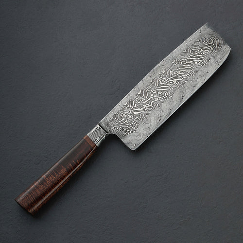 Confluence Damascus Nakiri 188mm