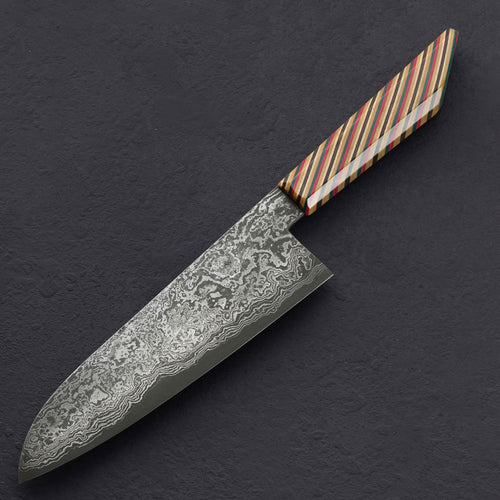 Damascus Skate Santoku 193mm