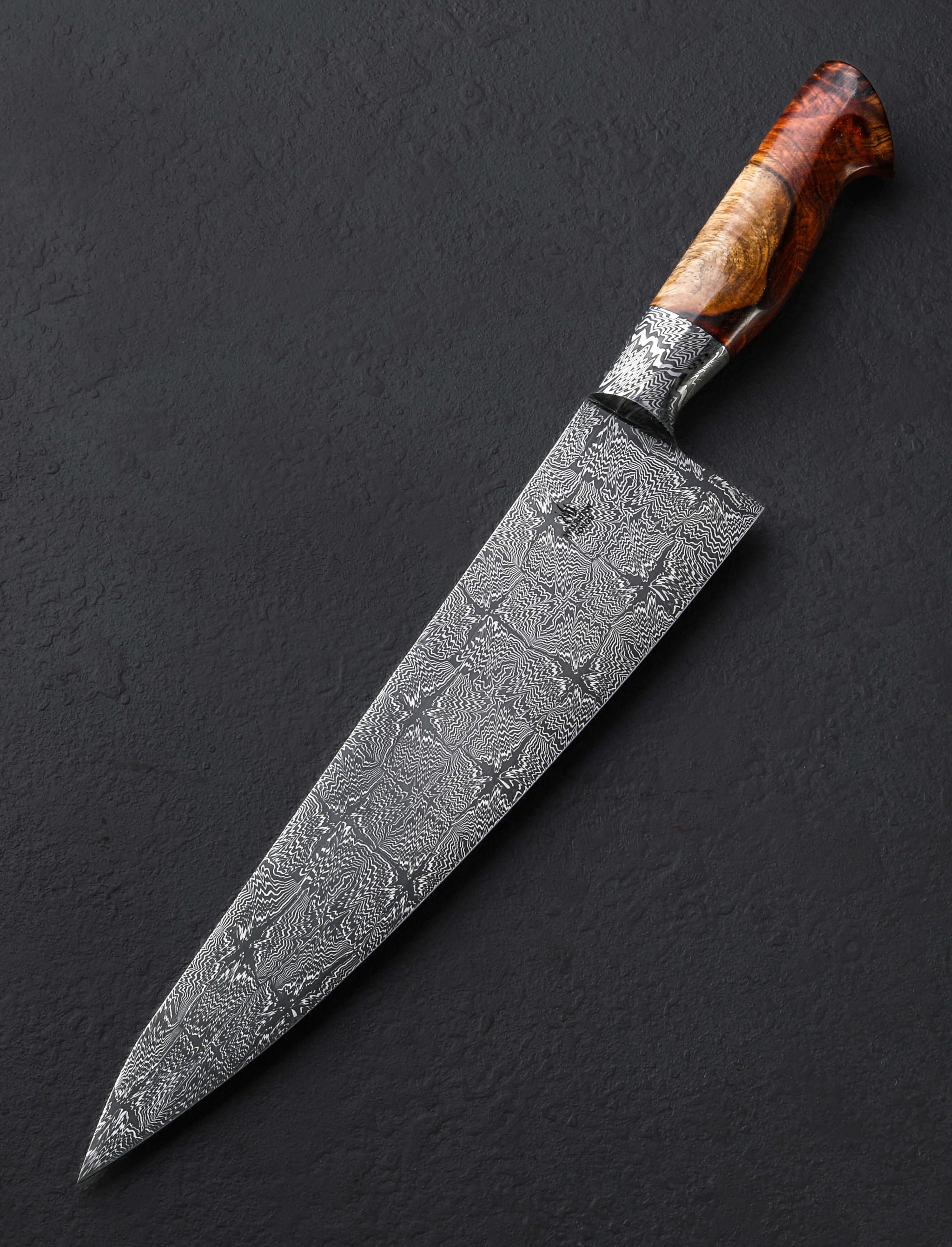 Aaron Wilburn - Idaho Eminence Damascus Chef 263mm