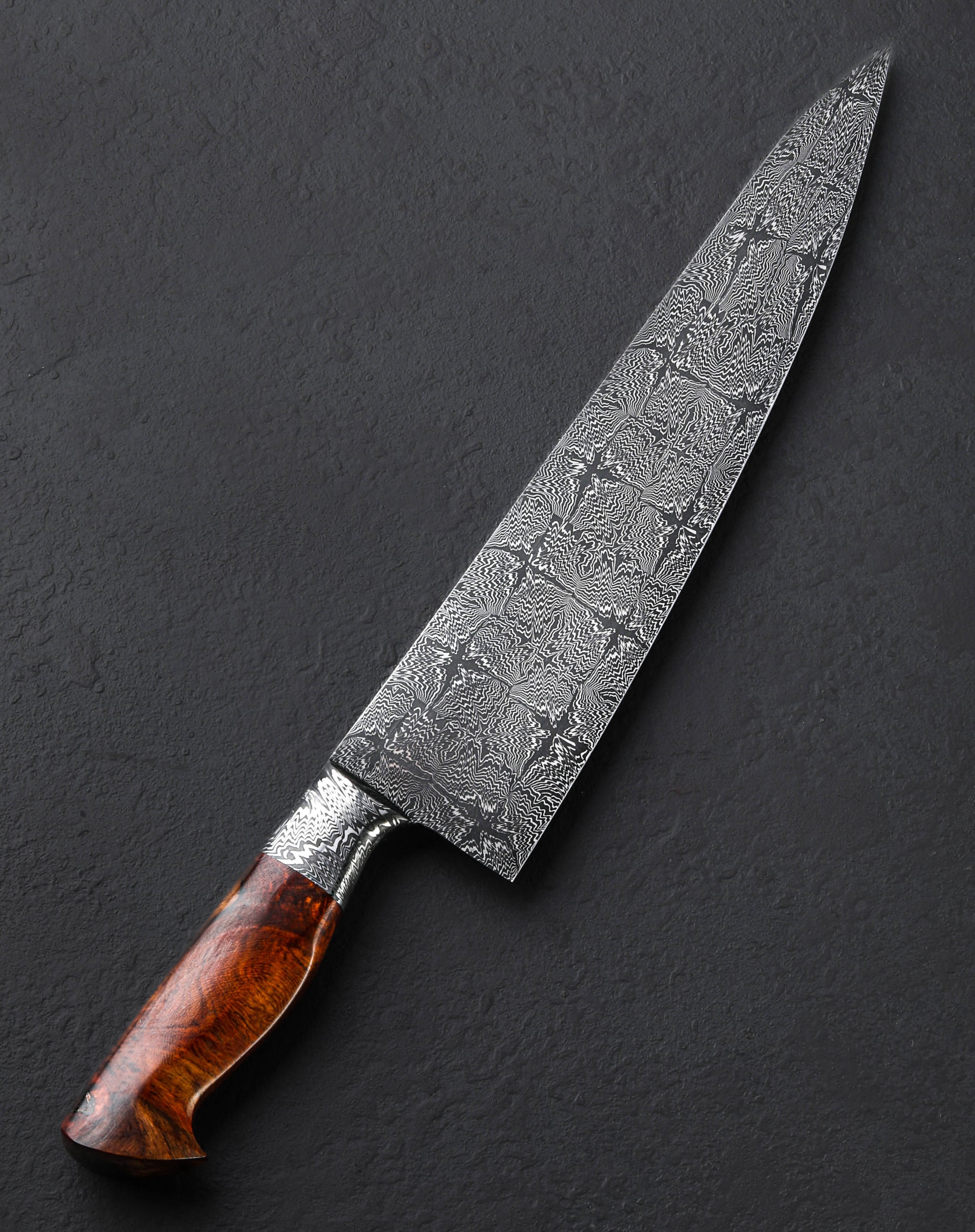 Aaron Wilburn - Idaho Eminence Damascus Chef 263mm