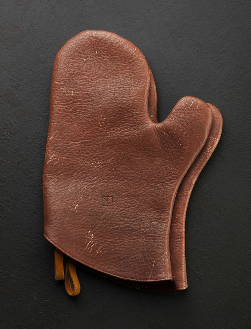 Linny Kenney Leather - New Hampshire Accessories & Apparel Timber Leather Oven Mitts