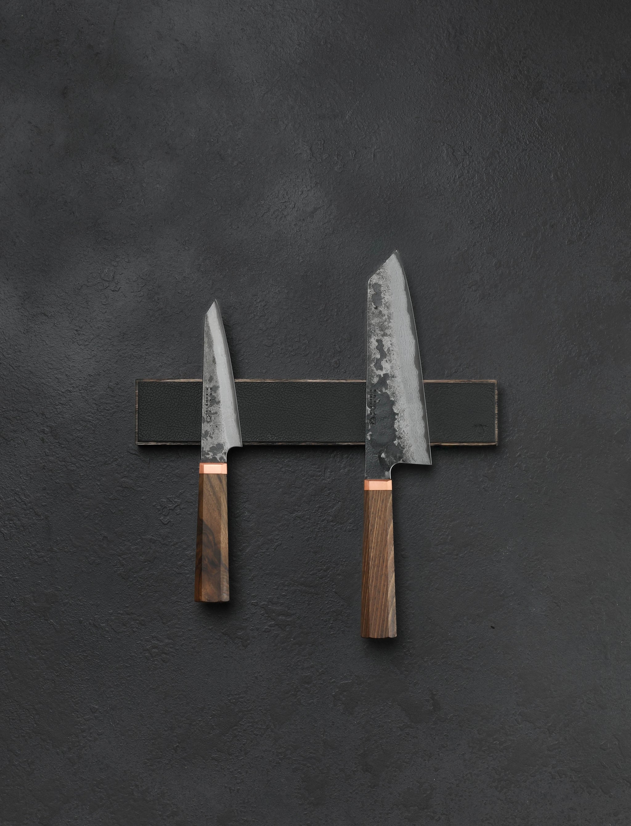 Piotr the Bear - Sweden Accessories & Apparel 30 cm / 11.8" Leather & Oak Magnetic Knife Rack