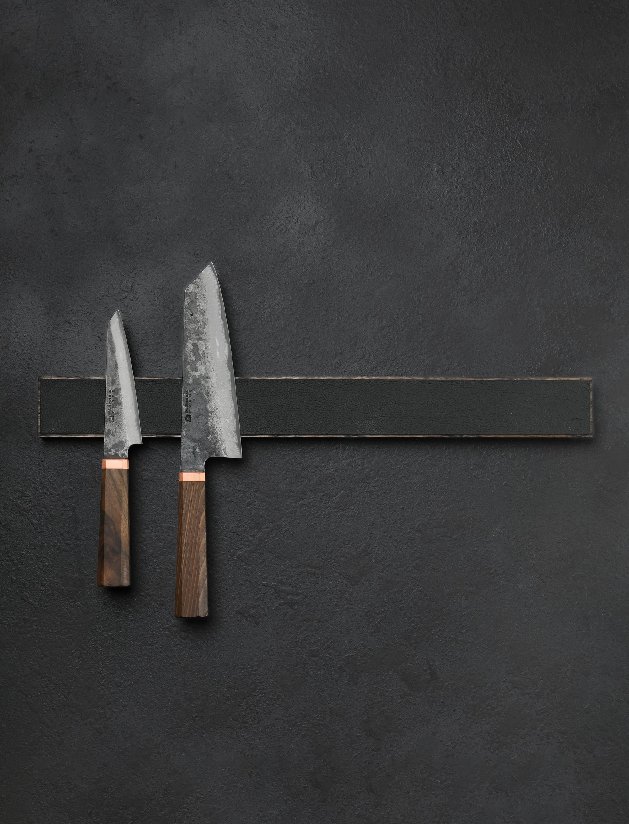Piotr the Bear - Sweden Accessories & Apparel 50 cm / 19.7" Leather & Oak Magnetic Knife Rack