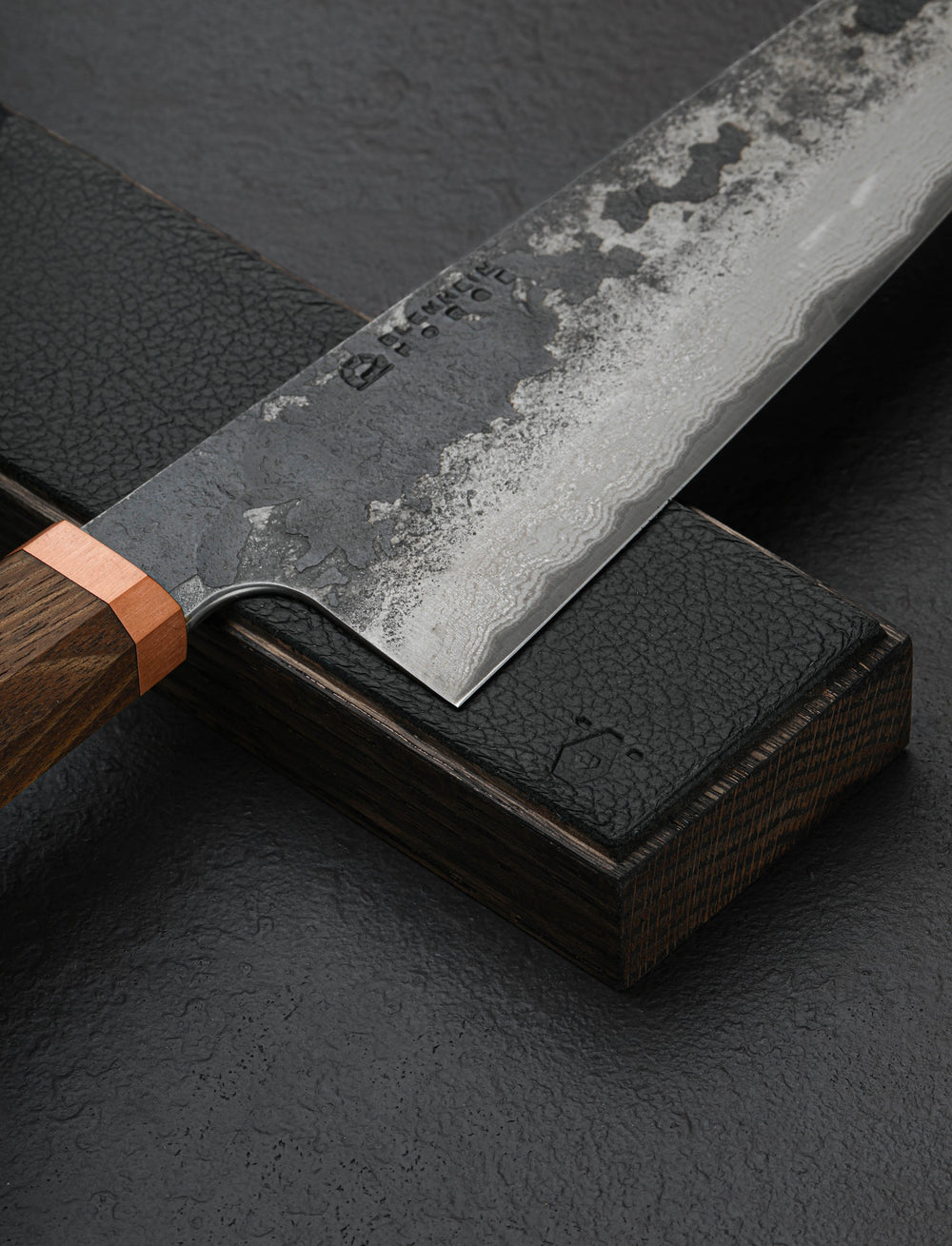 Piotr the Bear - Sweden Accessories & Apparel Leather & Oak Magnetic Knife Rack
