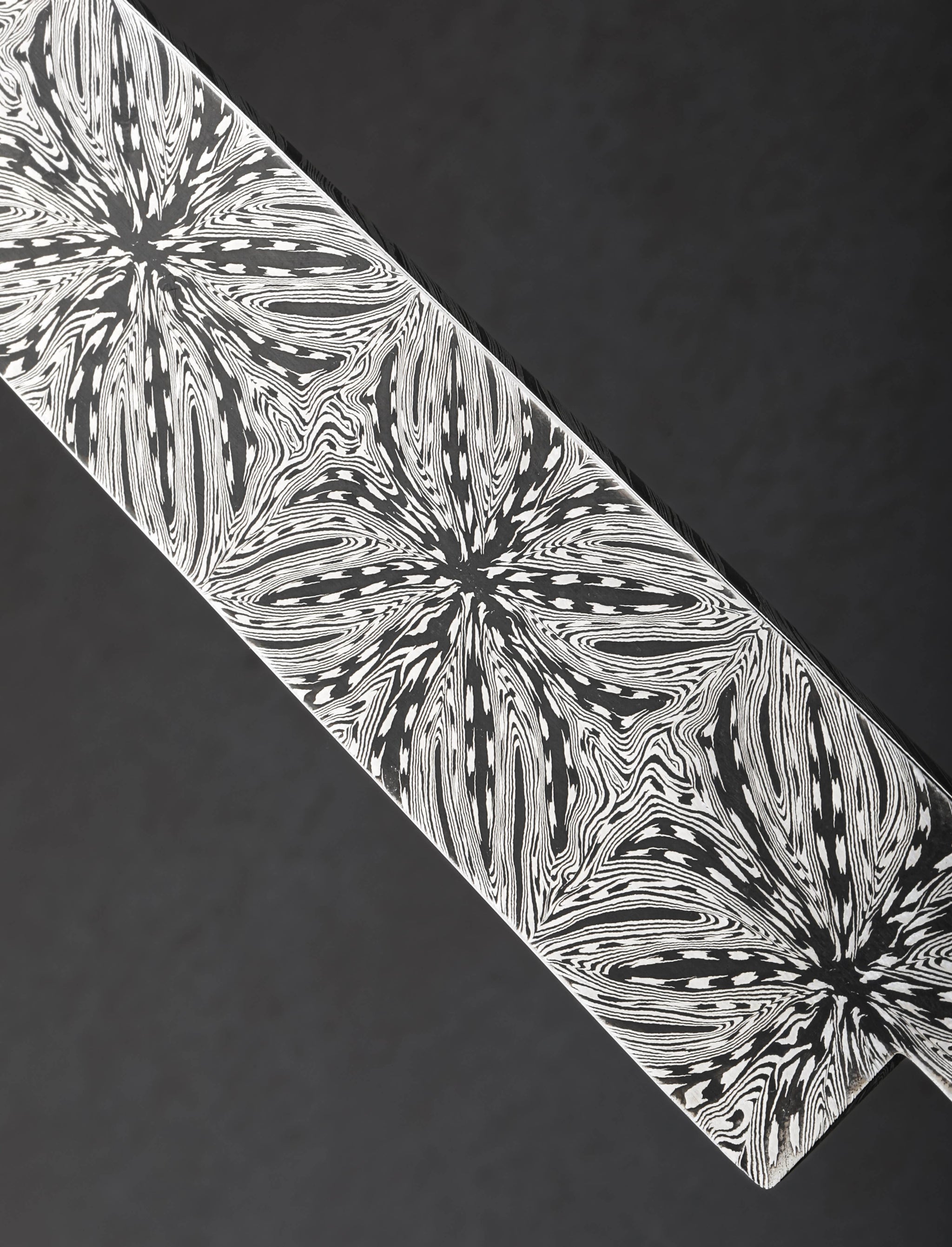 Andres Maldonado Kaleidoscopic Ebony Yanagiba 345mm