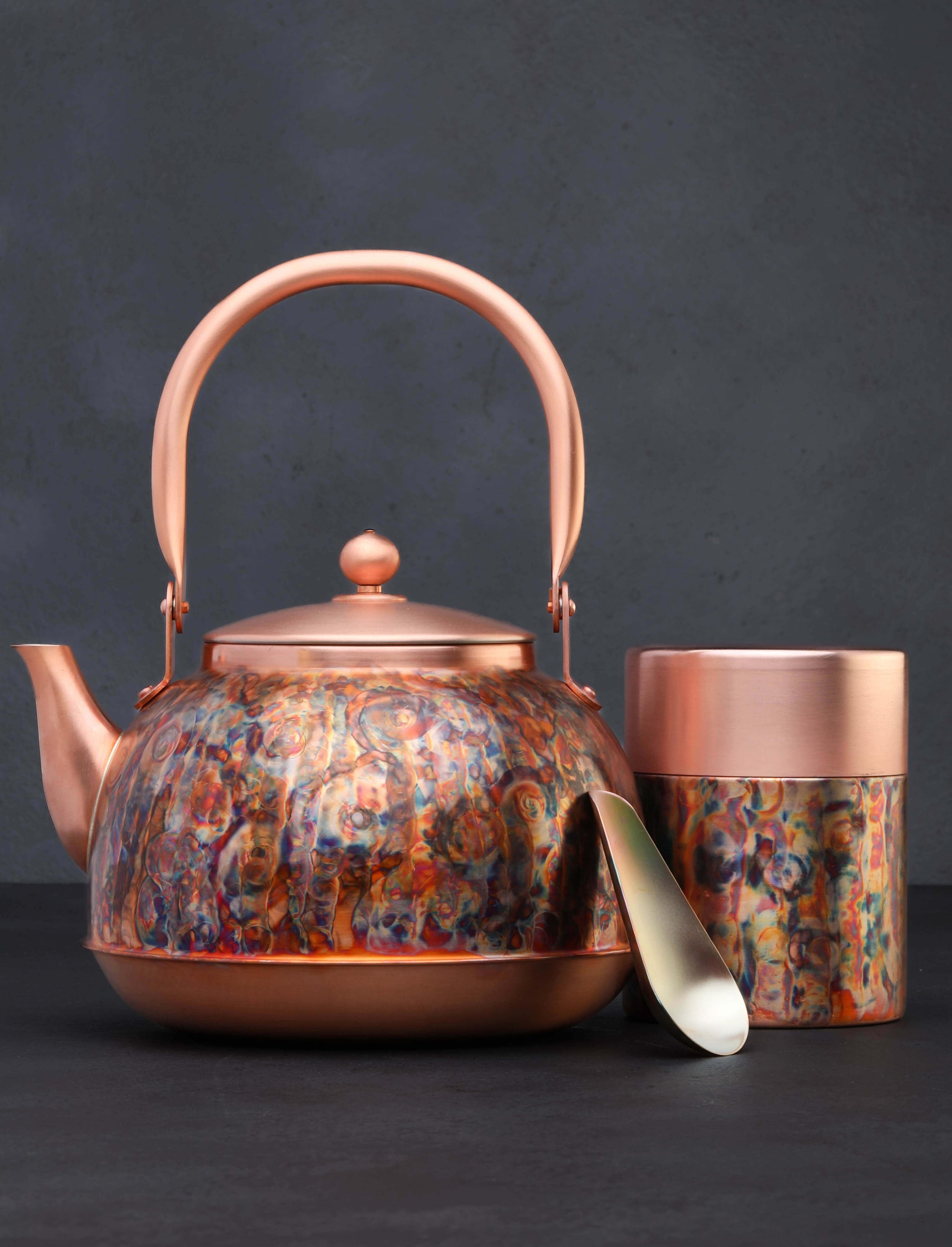 Azmaya - Japan Design Two Yūgen Copper Tea Set