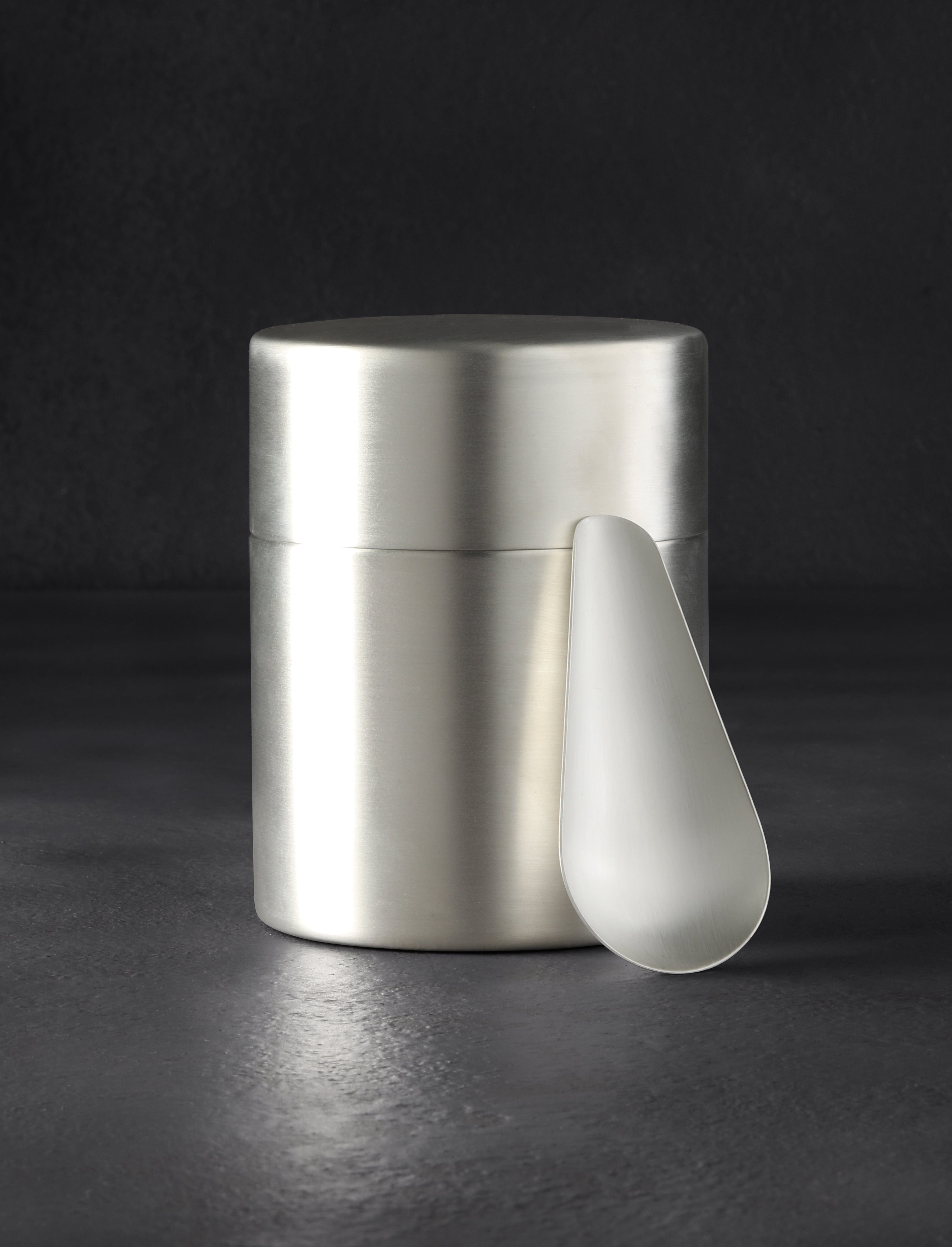 Tea Canister & Tea Scoop Gift Set | Eatingtools.com