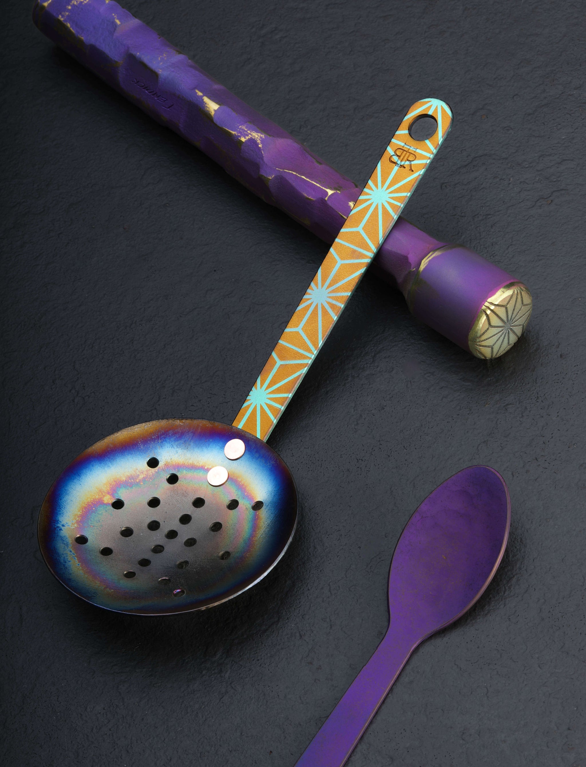 Ben Tendick - Oregon Barware Deluxe Titanium Cocktail Set