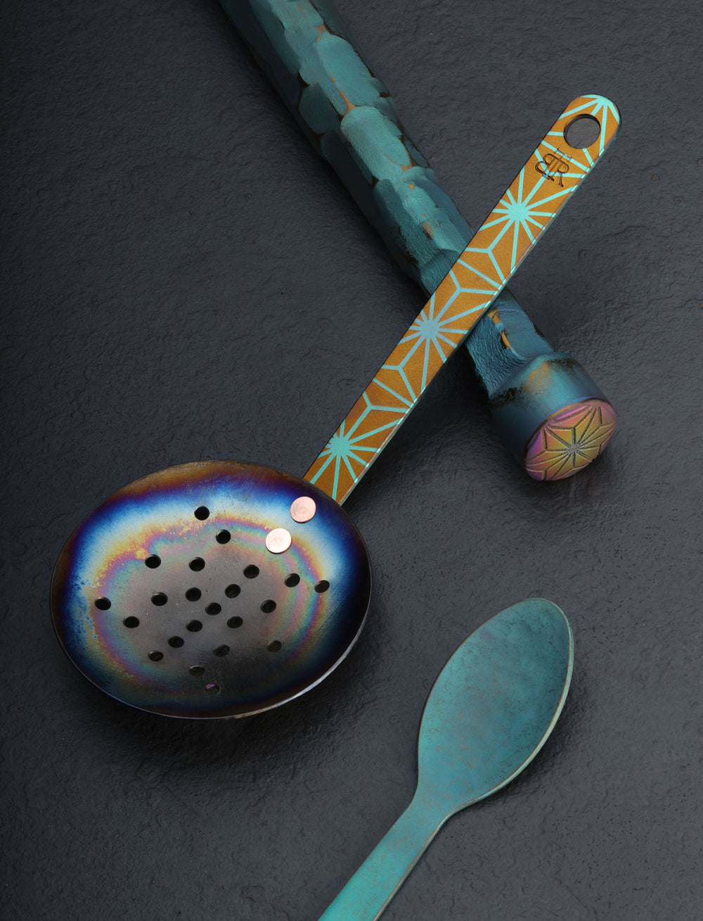 Ben Tendick - Oregon Barware Deluxe Titanium Cocktail Set