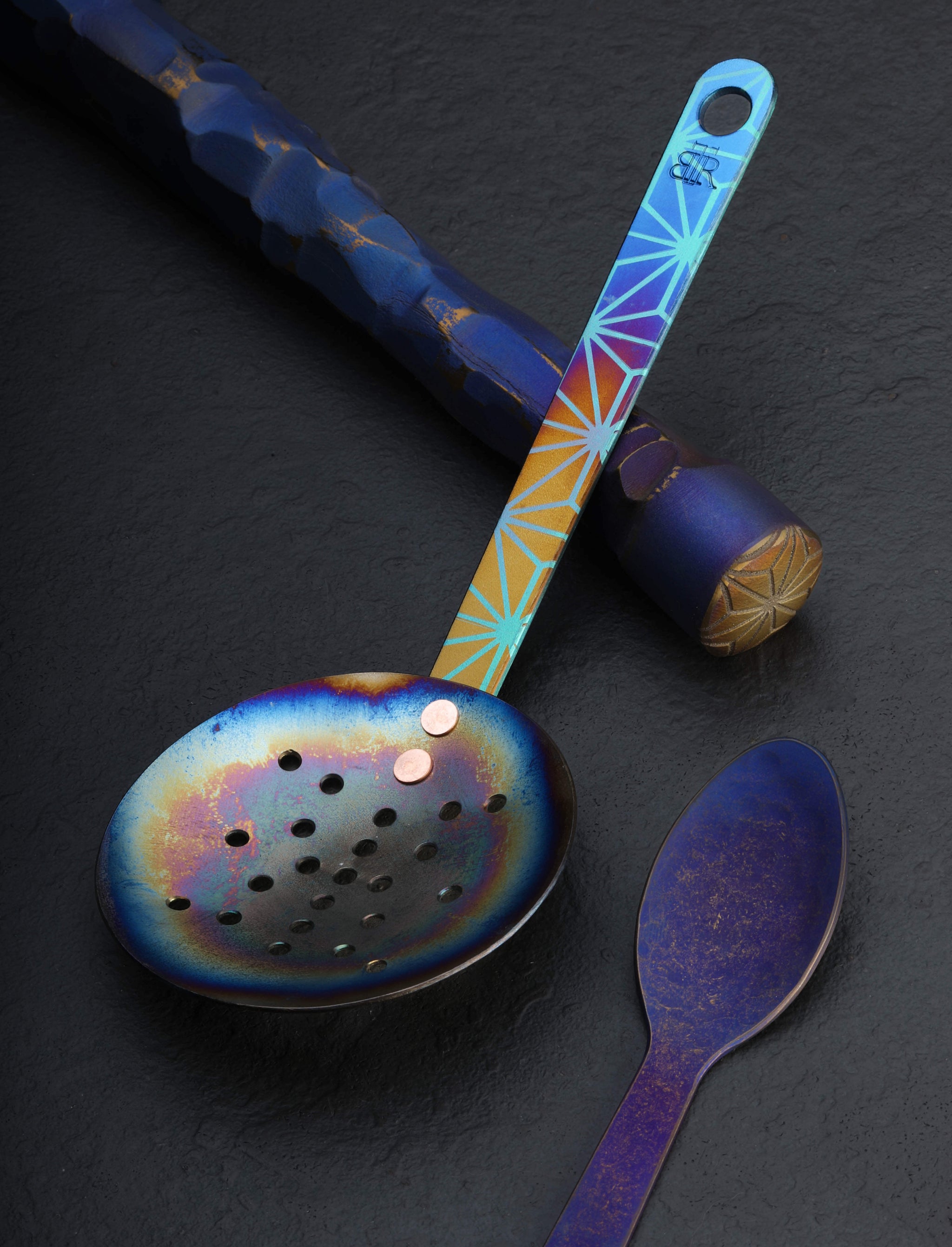 Ben Tendick - Oregon Barware Deluxe Titanium Cocktail Set