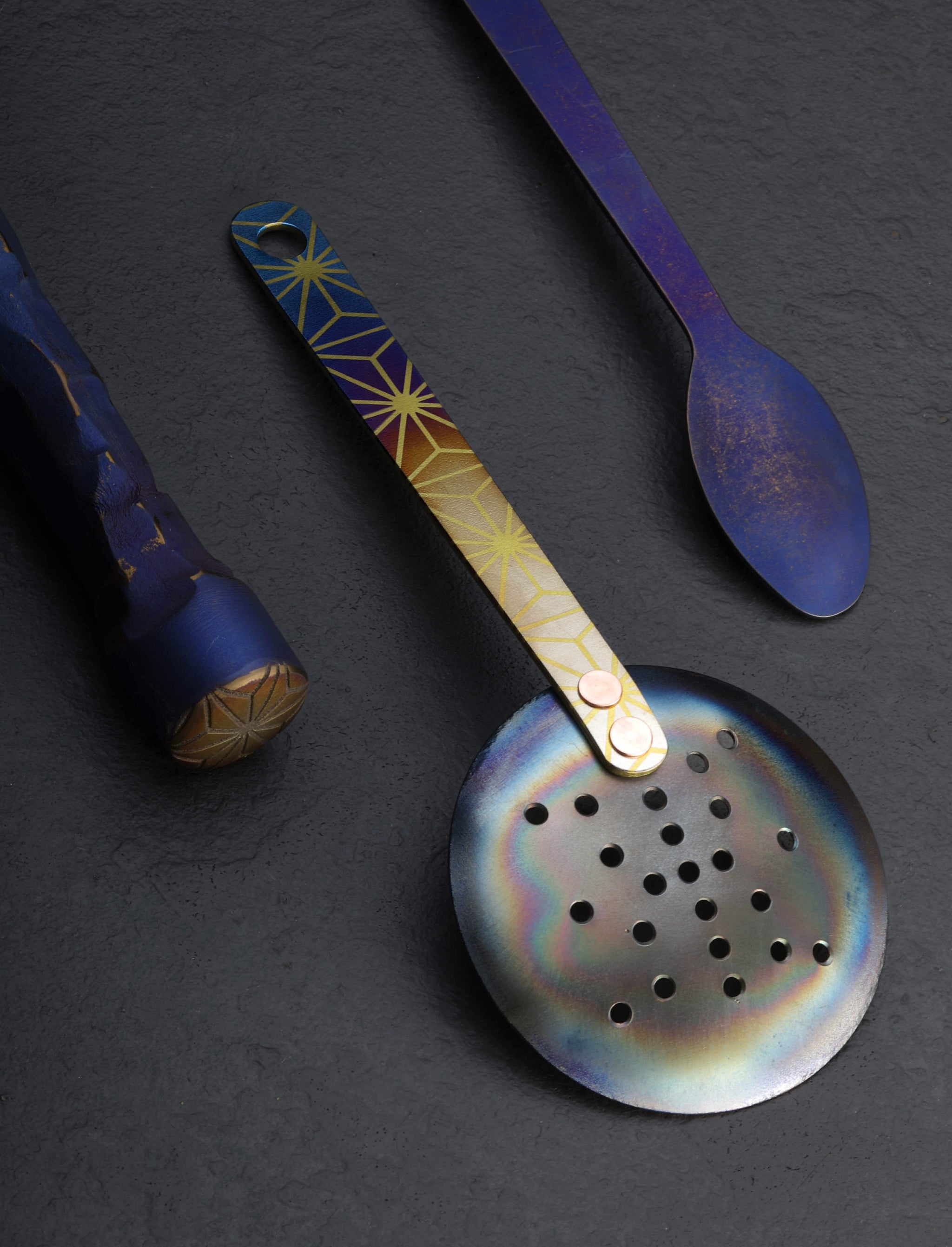 Ben Tendick - Oregon Barware Deluxe Titanium Cocktail Set