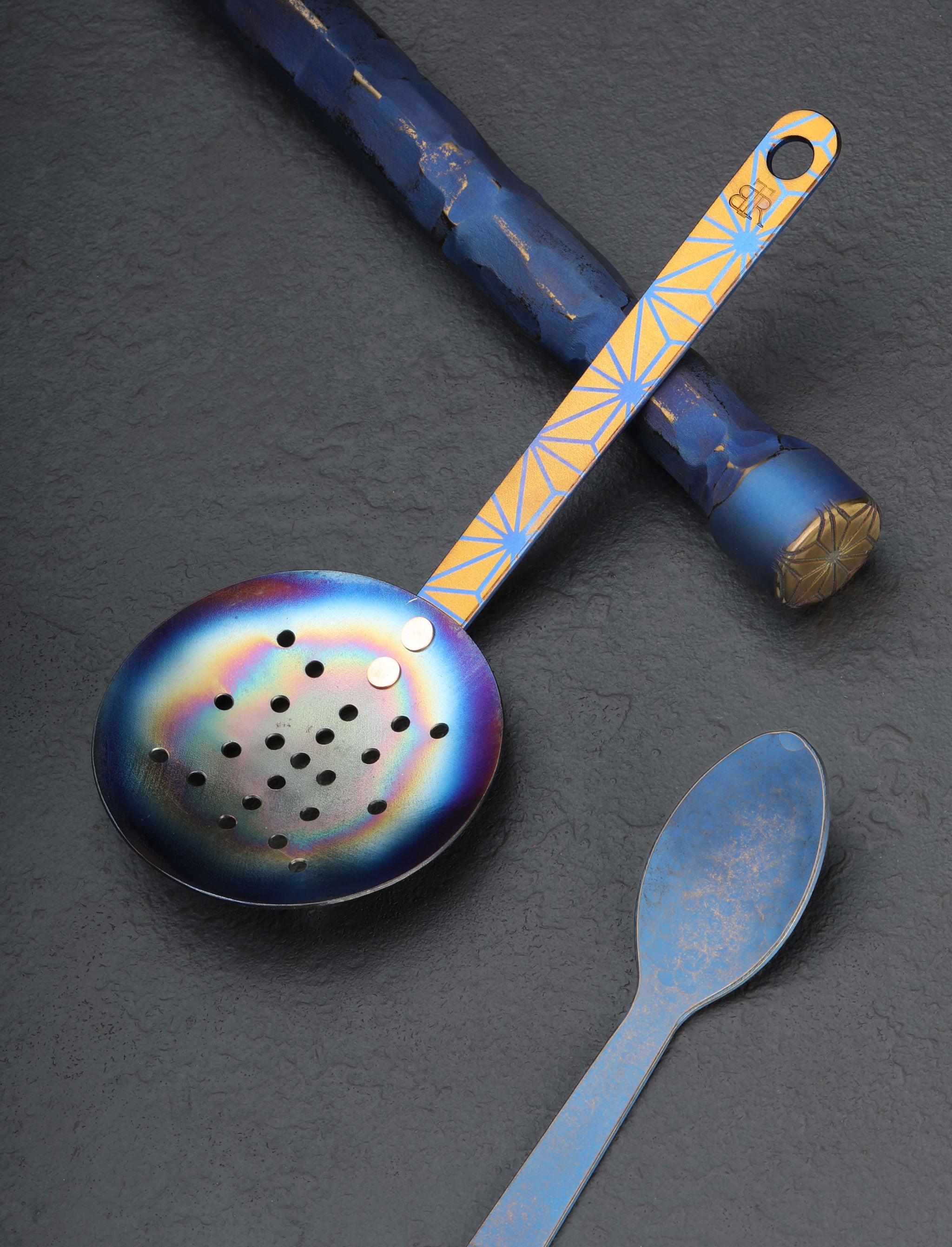 Ben Tendick - Oregon Barware Deluxe Titanium Cocktail Set