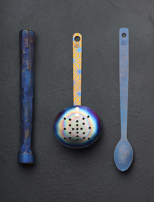 Ben Tendick - Oregon Barware Style Three Deluxe Titanium Cocktail Set