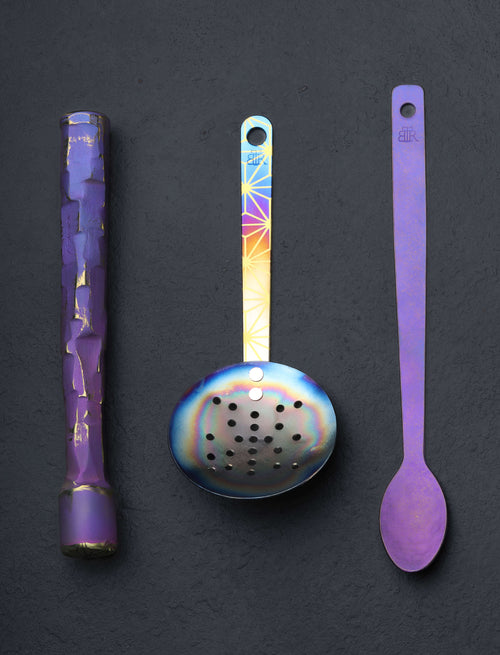 Ben Tendick - Oregon Barware Style Two Deluxe Titanium Cocktail Set