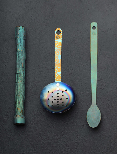 Ben Tendick - Oregon Barware Style Two Deluxe Titanium Cocktail Set