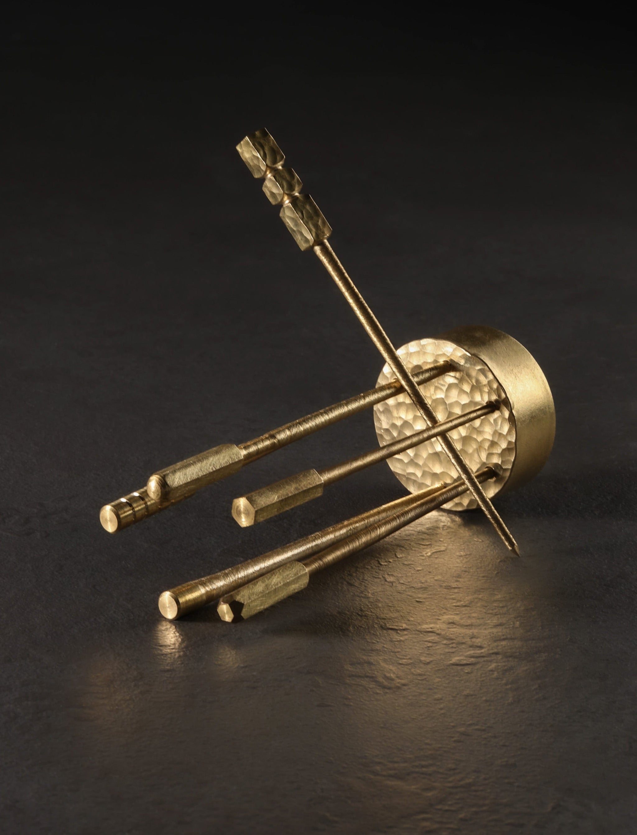 Jonathan Shor - New Jersey Barware Brass Cocktail Picks