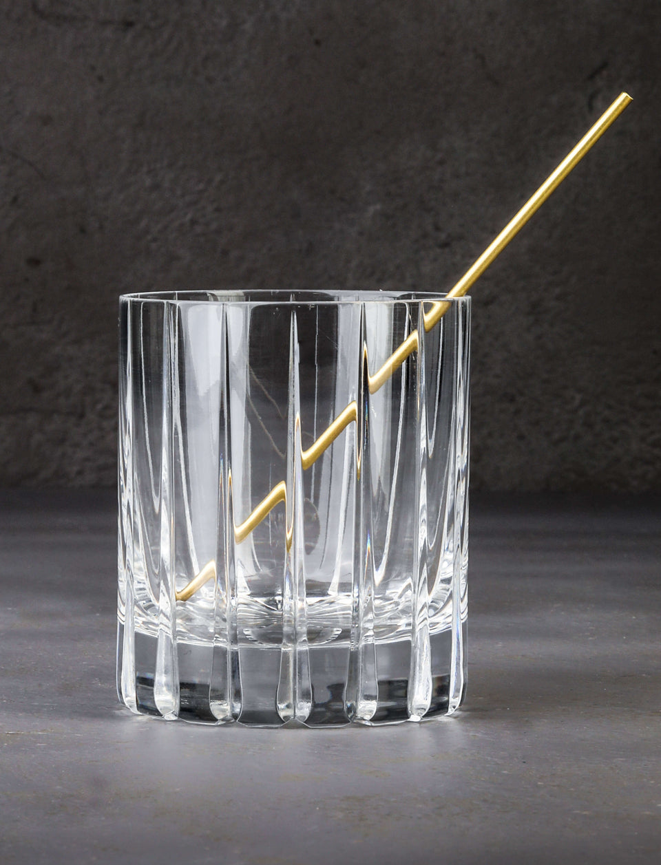 Jonathan Shor - New Jersey Barware Polished Brass Brass Cocktail Straw