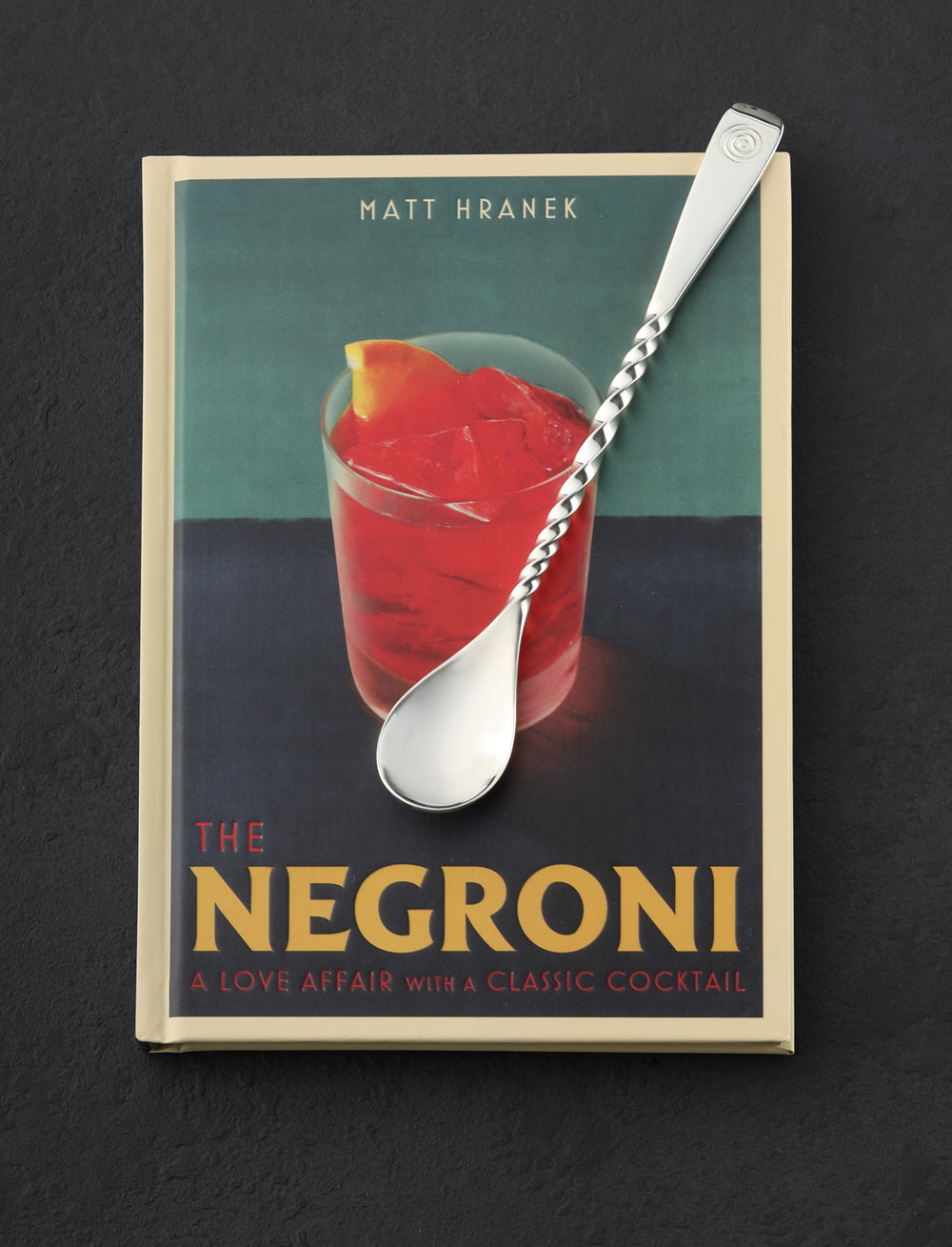 Saign Charlestein - Washington Barware Numbered + Signed Book WMB Sterling Negroni Spoon