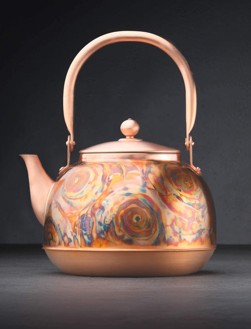 Si Golraine + Azmaya Barware Design Three Yūgen Copper Kettle