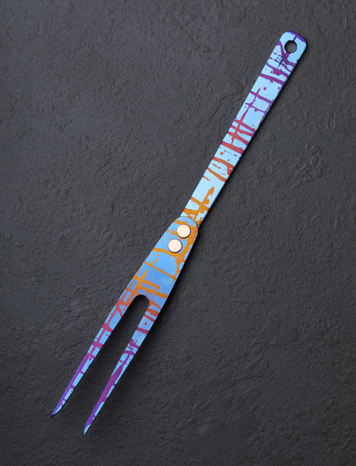 Ben Tendick - Oregon Classic - One Deluxe Titanium Kitchen Fork