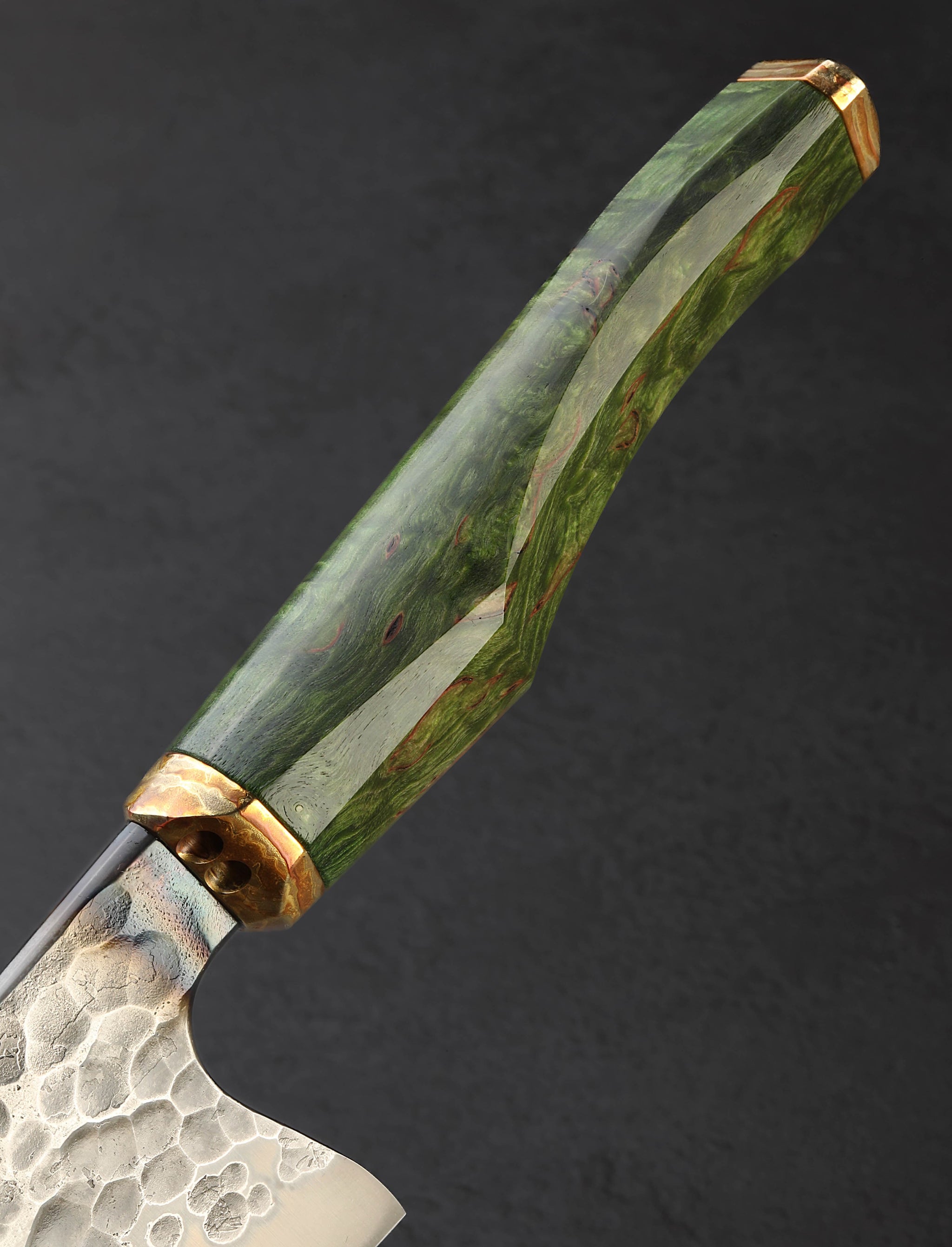 Benjamin Kamon - Austria Denty Mokume Gyuto 272mm