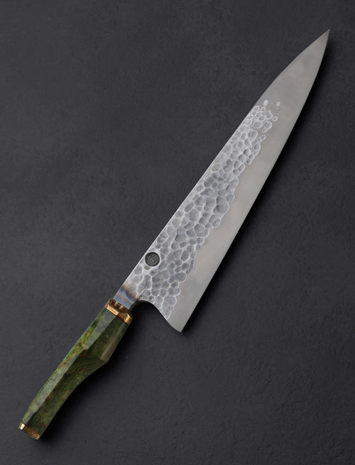 Benjamin Kamon - Austria Denty Mokume Gyuto 272mm