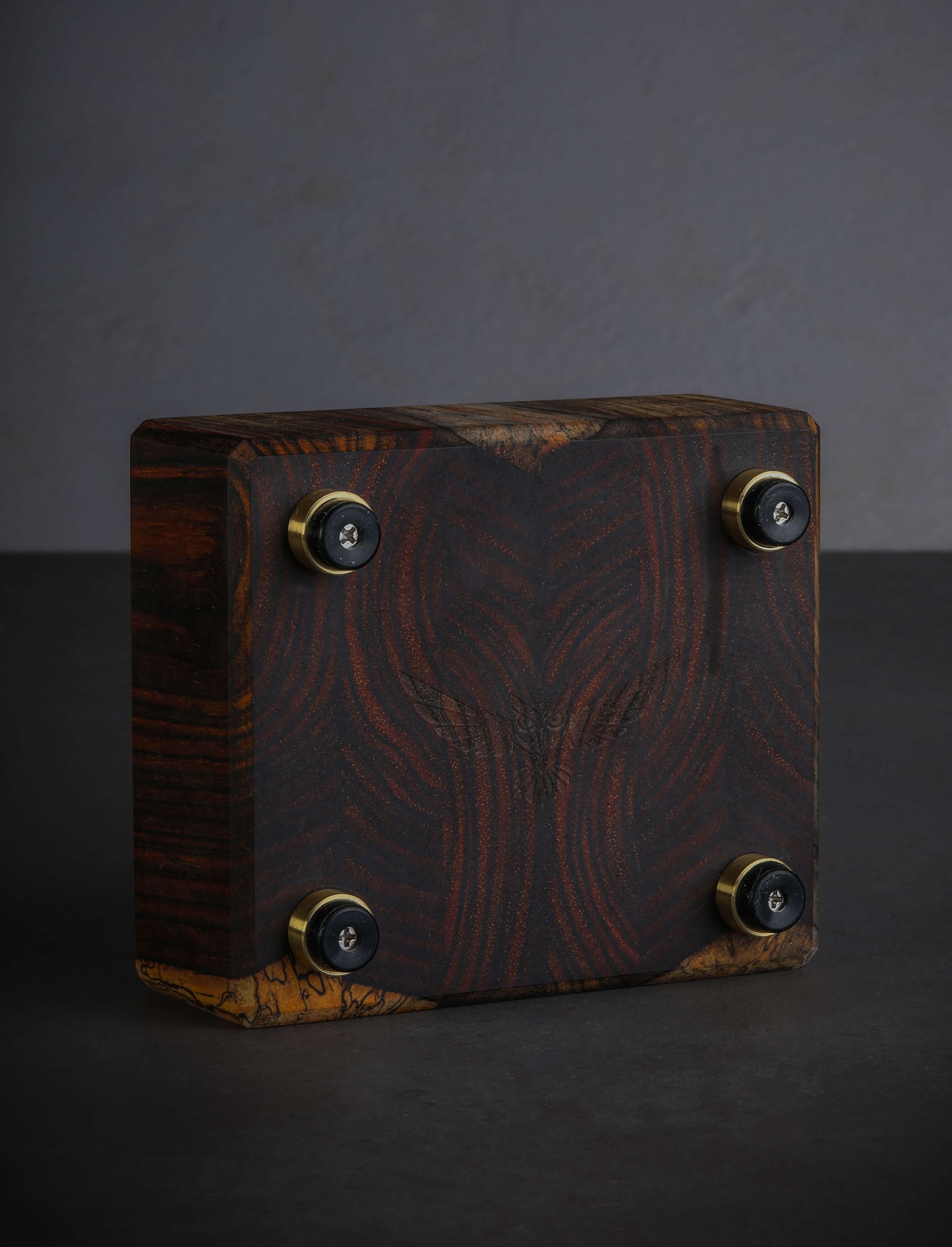 Luke Martin, Owl Woodworks - Canada Boards & Blocks Royal Ebony Owl Bar Board