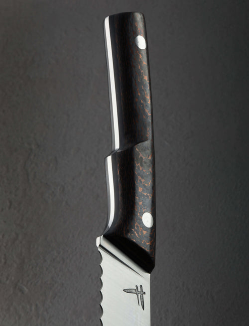 Fingal Ferguson - Ireland Bread Knife Copper Snakeskin Bread Knife 248mm
