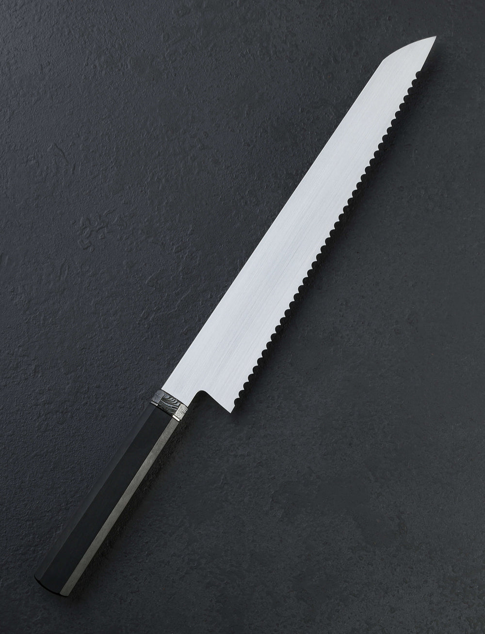 Jackson Rumble - Australia Bread Knife Bog Oak Damascus Bread Knife 280mm