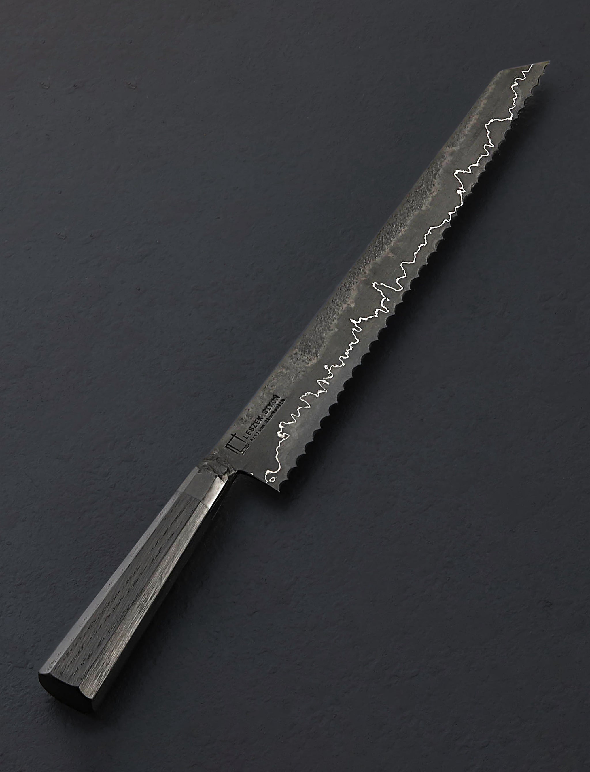 Leszek Sikon - England Bread Knife Graphite Bread Knife 275mm
