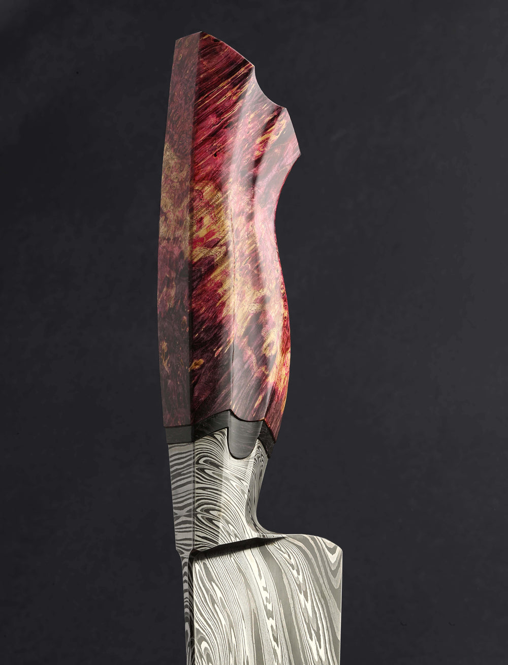 Charlie Ellis - North Carolina Cascade Damascus Chef 190mm