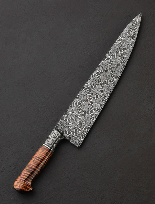 Aaron Wilburn - Idaho Chef & Gyuto Bergamot Koa Chef 290mm