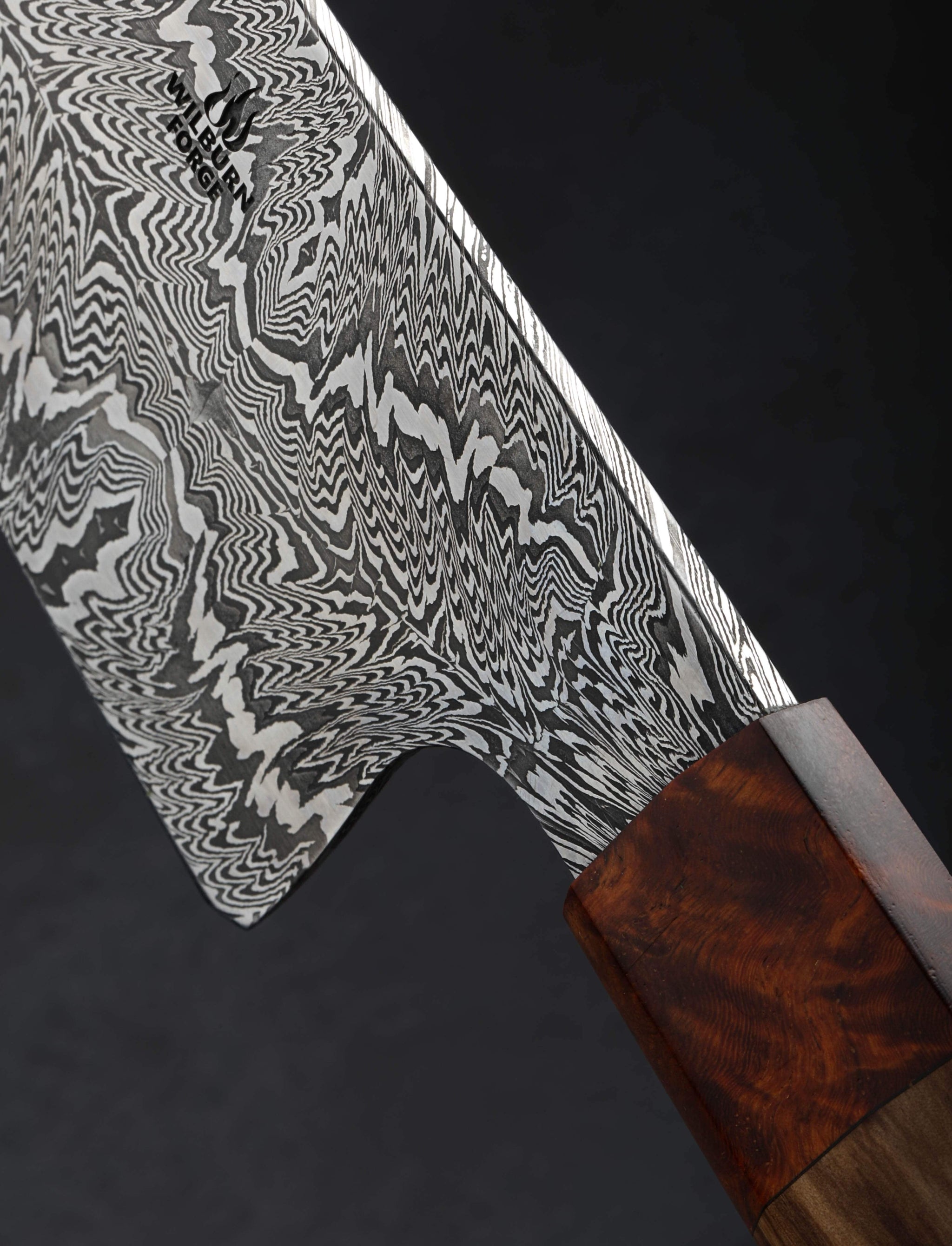 Aaron Wilburn - Idaho Chef & Gyuto Corona Damascus Chef XL 290mm