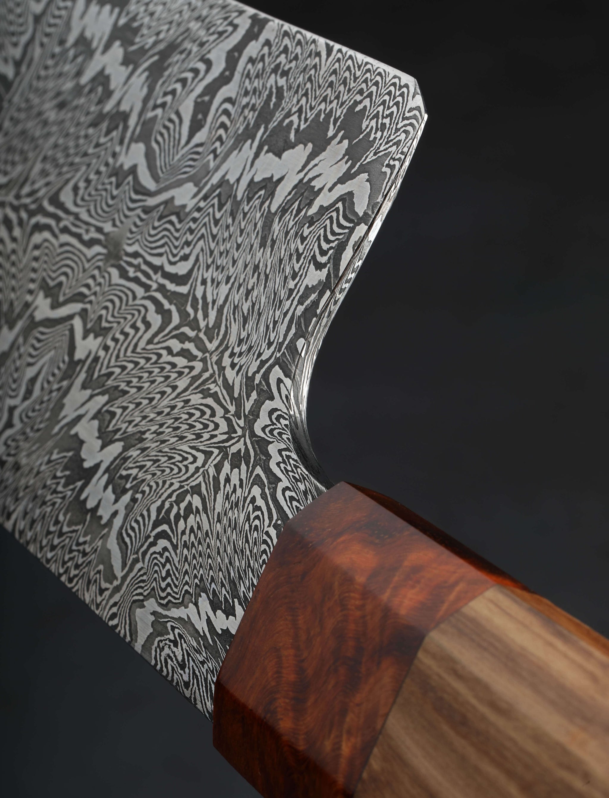 Aaron Wilburn - Idaho Chef & Gyuto Corona Damascus Chef XL 290mm