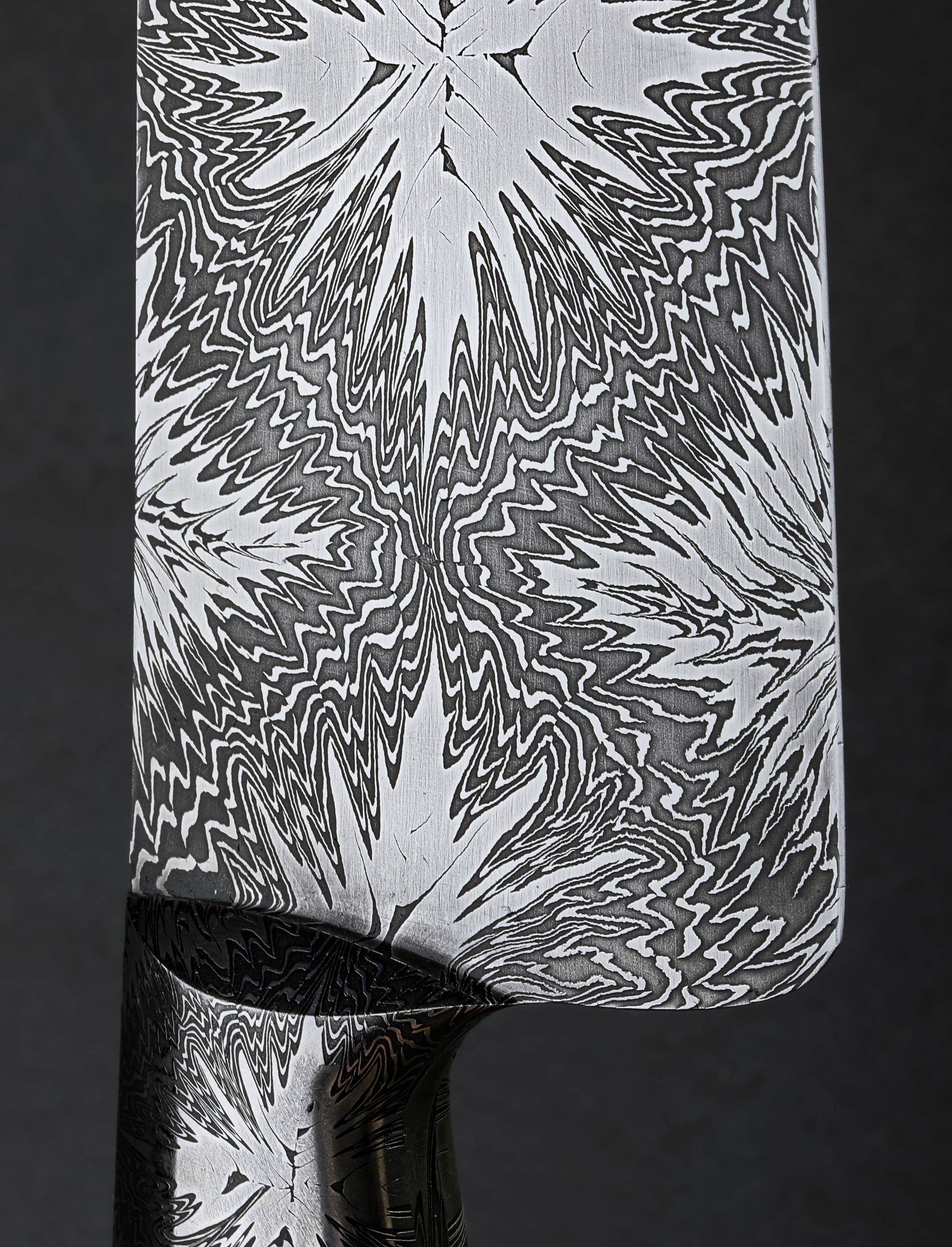 Aaron Wilburn - Idaho Chef & Gyuto Hallucinogenic Mosaic Chef 255mm