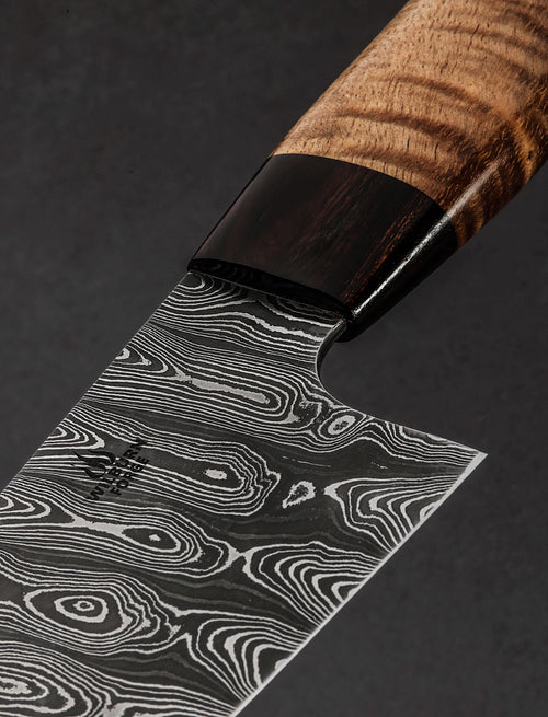 Aaron Wilburn - Idaho Chef & Gyuto Koa Damascus Chef 208mm