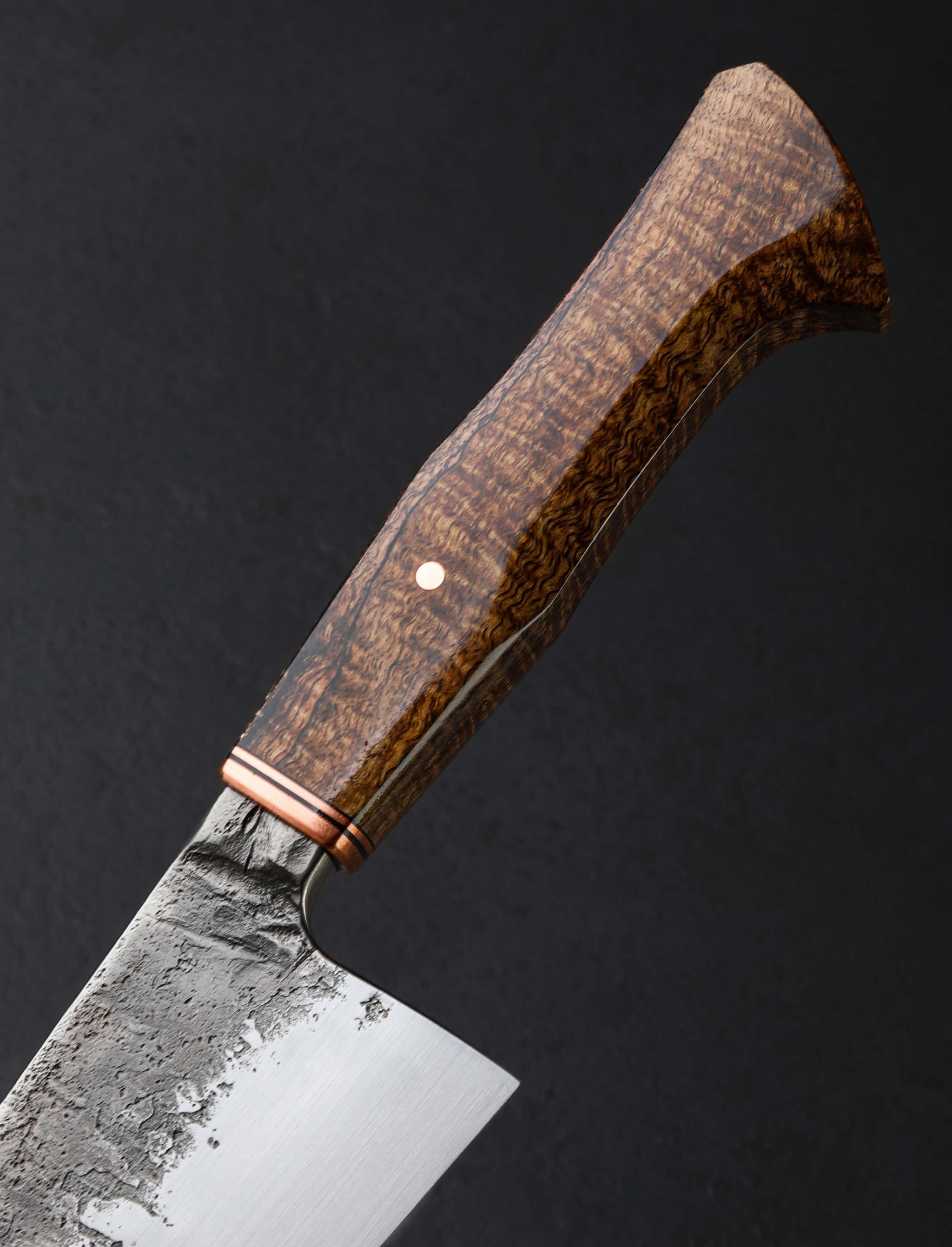 Andy Billipp - Connecticut Chef & Gyuto Copper Hackberry Chef 238mm