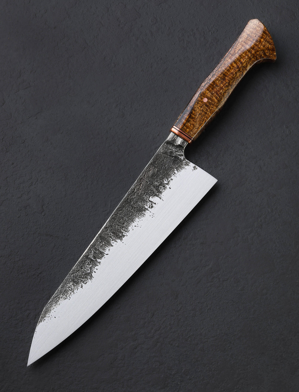 Andy Billipp - Connecticut Chef & Gyuto Copper Hackberry Chef 238mm